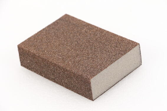SANDING BLOCK SPONGE FINE PLUS MEDIUM