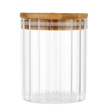 Gem Food Storage Container Bamboo Lid 90x120mm