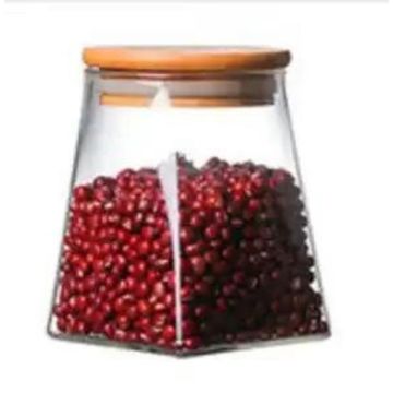 Prism Food Storage Container Bamboo Lid  350ml