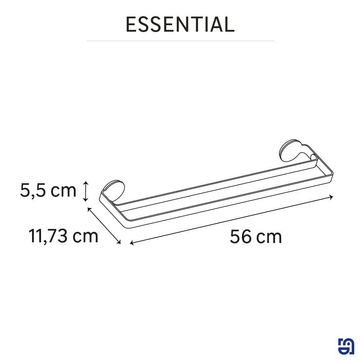 Sensea essentia double towel rail chrome 50cm