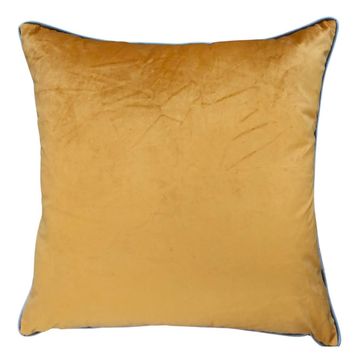 Velvet ochre scatter 60x60cm