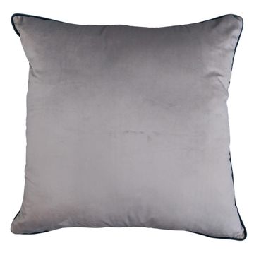 Velvet rich grey scatter 60x60cm