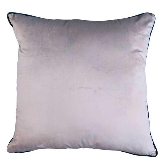 Velvet taupe scatter cushion 50x50cm