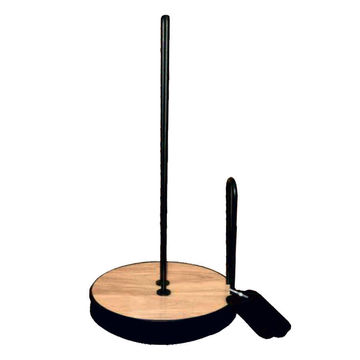 Reget wire and wood paper towel holder black  15.5cmx32cm