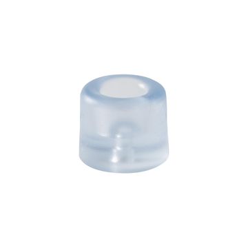 WALL & FLOOR DOOR STOP TRANS 3X2.5CM 1PC