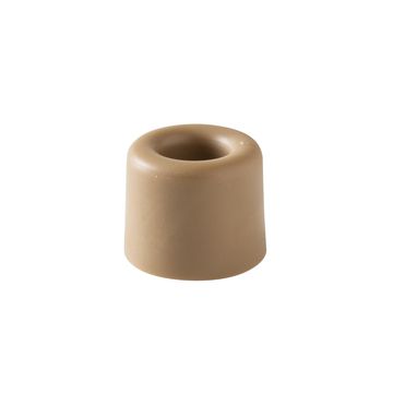 WALL & FLOOR DOOR STOP BROWN 3X2.5 1PC