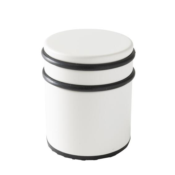 DOOR STOP SELF STANDING WHITE 7.2X8.1CM