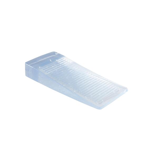 DOOR WEDGE TRANSPARENT 3.8X9.6CM