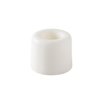 WALL & FLOOR DOOR STOP WHITE 3X2.5CM 1PC