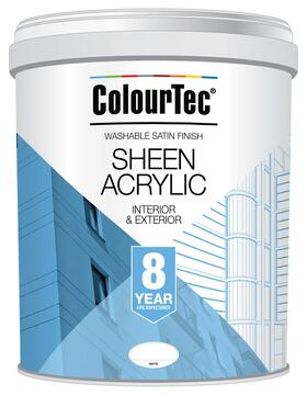 Colourtec Universal Sheen Acrylic Paint Mountain Mist 20ltr 