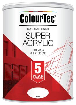 Colourtec Universal Super Acrylic Paint Champagne Stone 5ltr 