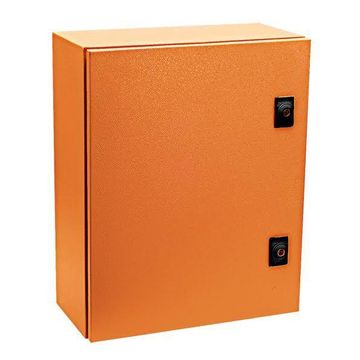 Orange Msteel enclosure 600x400x260 IP65