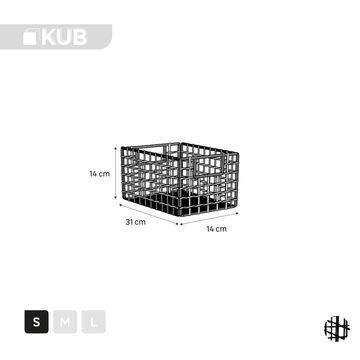 POLYESTER BOX S SPACEO RATTAN 15X31X15