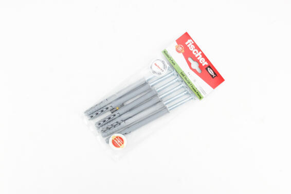 Frame fixing SXR 10X120T nylon BP FISCHER 6 pack