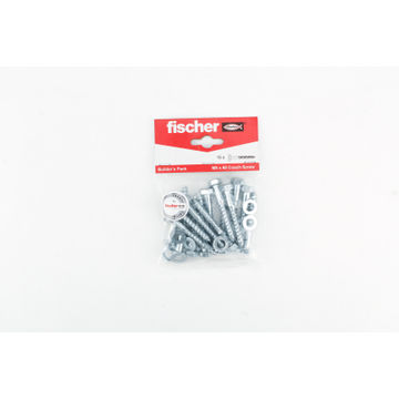 Coach screw 8X60 E/G BP FISCHER 15 pack