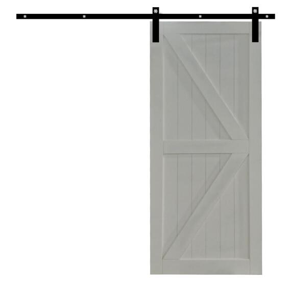 Cottage Sliding Barn Door Kit 910mmx2100mm