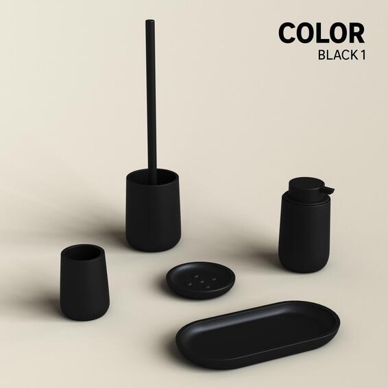 Sensea toilet brush black matt