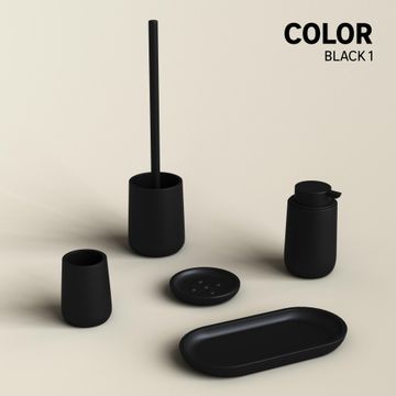 Sensea toilet brush black matt