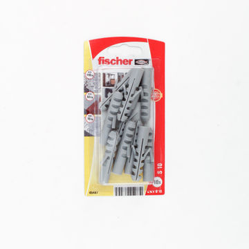 Screw & plug 10 K nylon FISCHER 10 pack