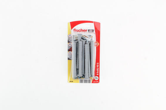 Hammerfix screw nylon plug N8x80 ZKK FISCHER 10 pack