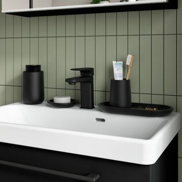 Sensea soap dispenser matt black
