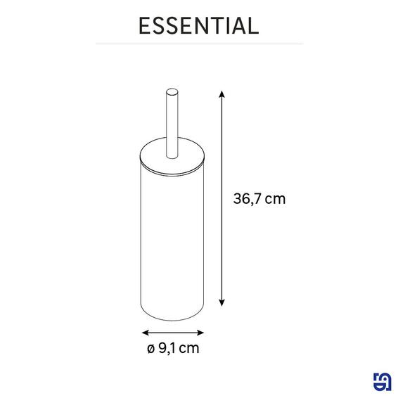 Sensea essential toilet brush white matt