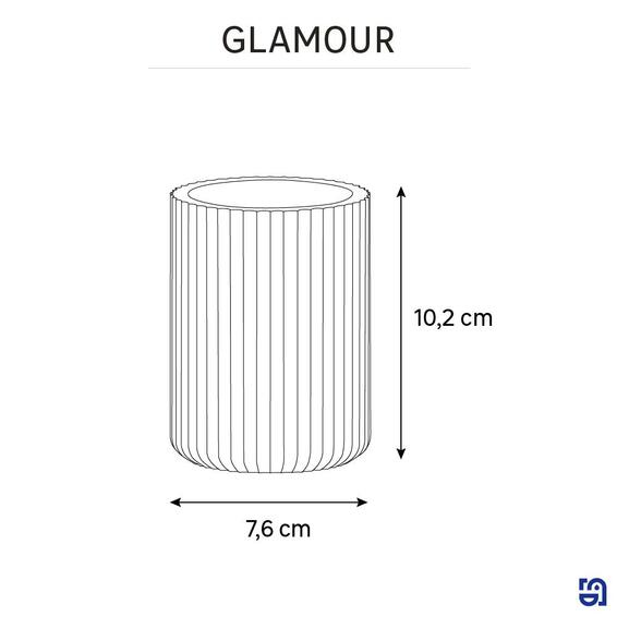 Sensea glamour toothbrush holder trench