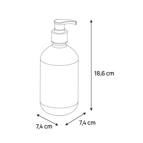 Amber Soap Dispenser Plastic