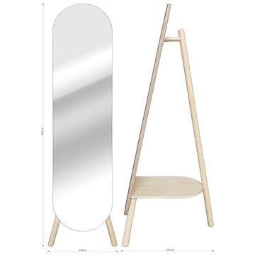 Inspire nordik pysche mirror oak 36x140cm