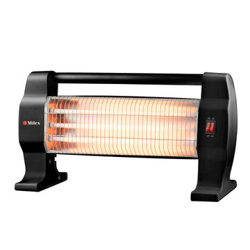 Milex 3Bar Electric Heater Black 1200W