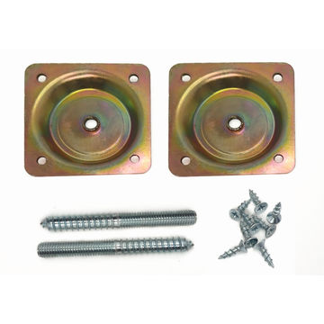 Leg Fixing Kit STRAIGHT 65x65 Pair of 2