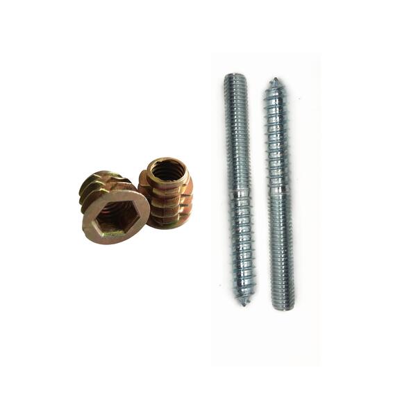 Leg Fixing Kit Inc INSERT 8x13 Pair of 2