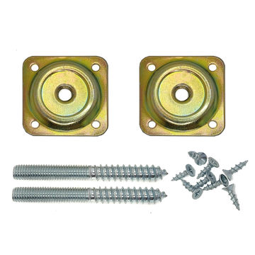 Leg Fixing Kit STRAIGHT 45x45 Pair of 2