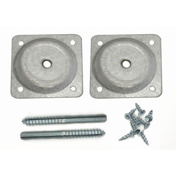 Leg Fixing Kit SPLAYED 65x65 Pair of 2