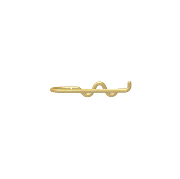 Brass toilet paper holder
