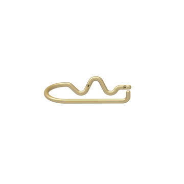 Brass towel ring 