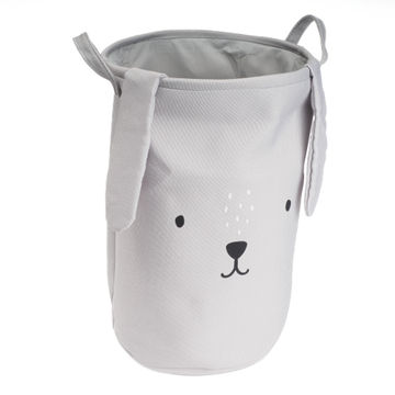 Laundry basket set of 2 novelty bunny