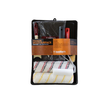 Hamiltons Paint brush Set Multisurface Premium Trayset  