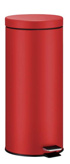 Kitchen Pedal Dustbin Red 30 Liters