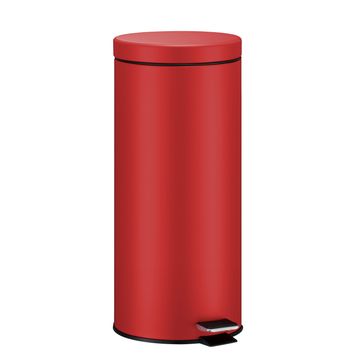 Kitchen Pedal Dustbin Red 30 Liters