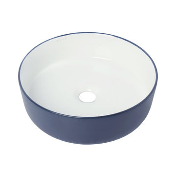 Bijiou Round Freestanding Basin Senseulle Azure Navy