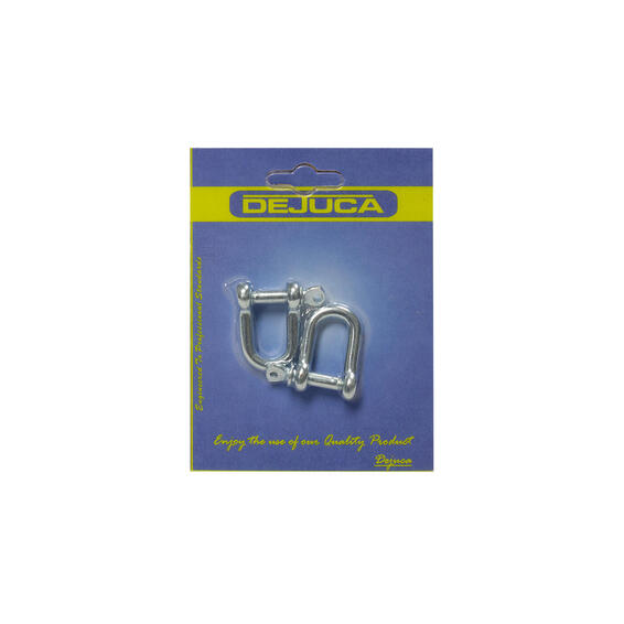D SHACKLES 6MM 2/PKT