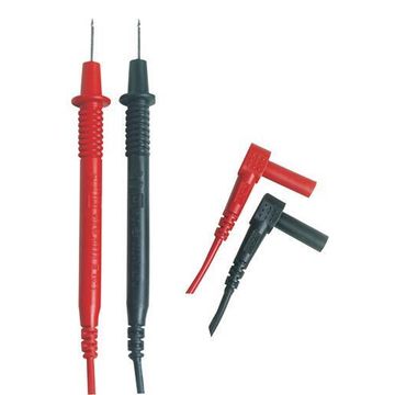Economy test leads with right angled probes (2mm tip)