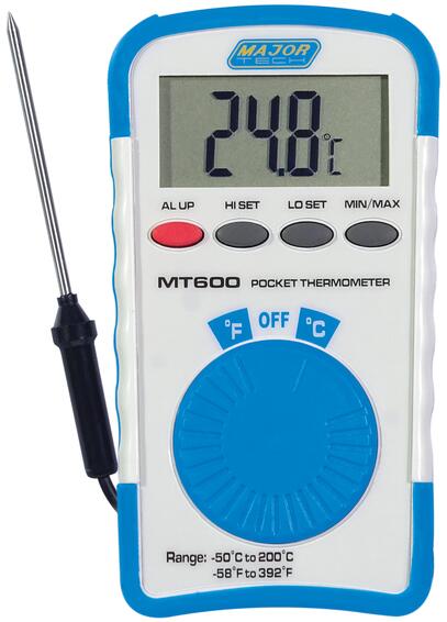 Major tech digital pocket thermometer-50°c to 200°c