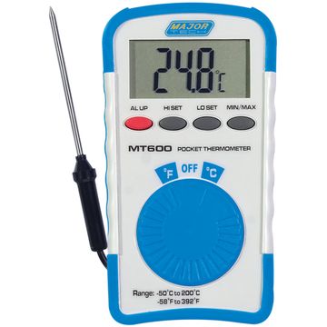 Major tech digital pocket thermometer-50°c to 200°c