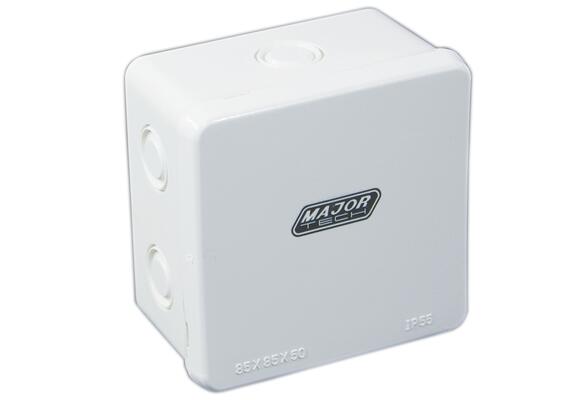 Major tech ip55 junction box 80x80x50mm