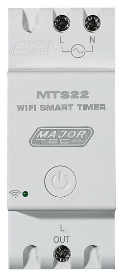 Major tech smart din/samite rail timer