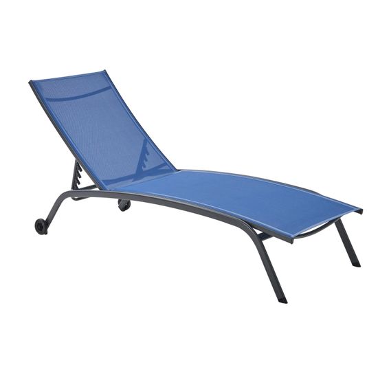 1P SUNBED RIVERA 4WAY BLUE