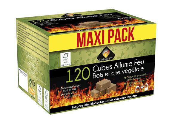 Pyrofeu Start your fire cubes 