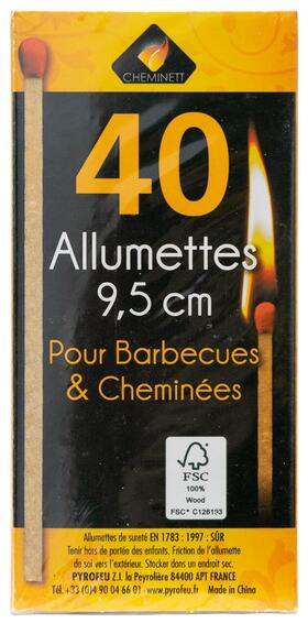 Pyrofeu Matches 9,5cm